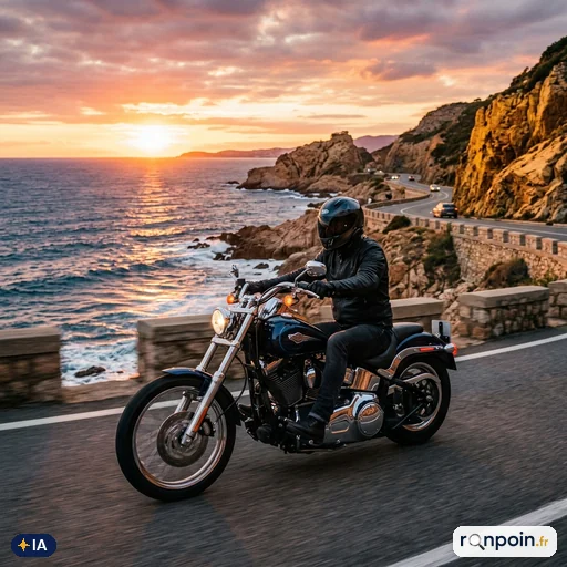 Moto en ville