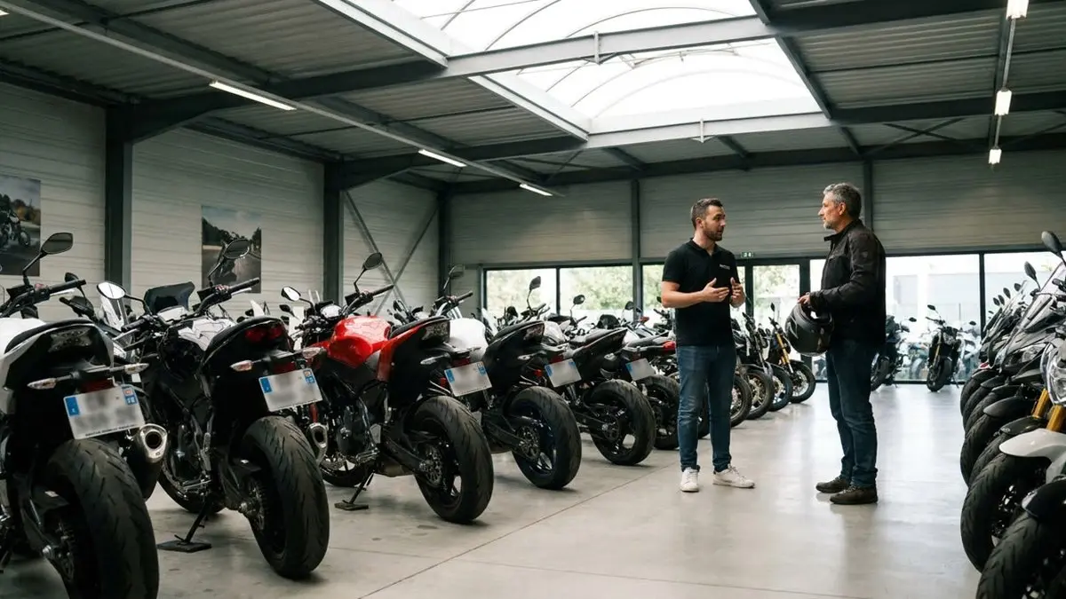 Entretien d'une moto d'occasion